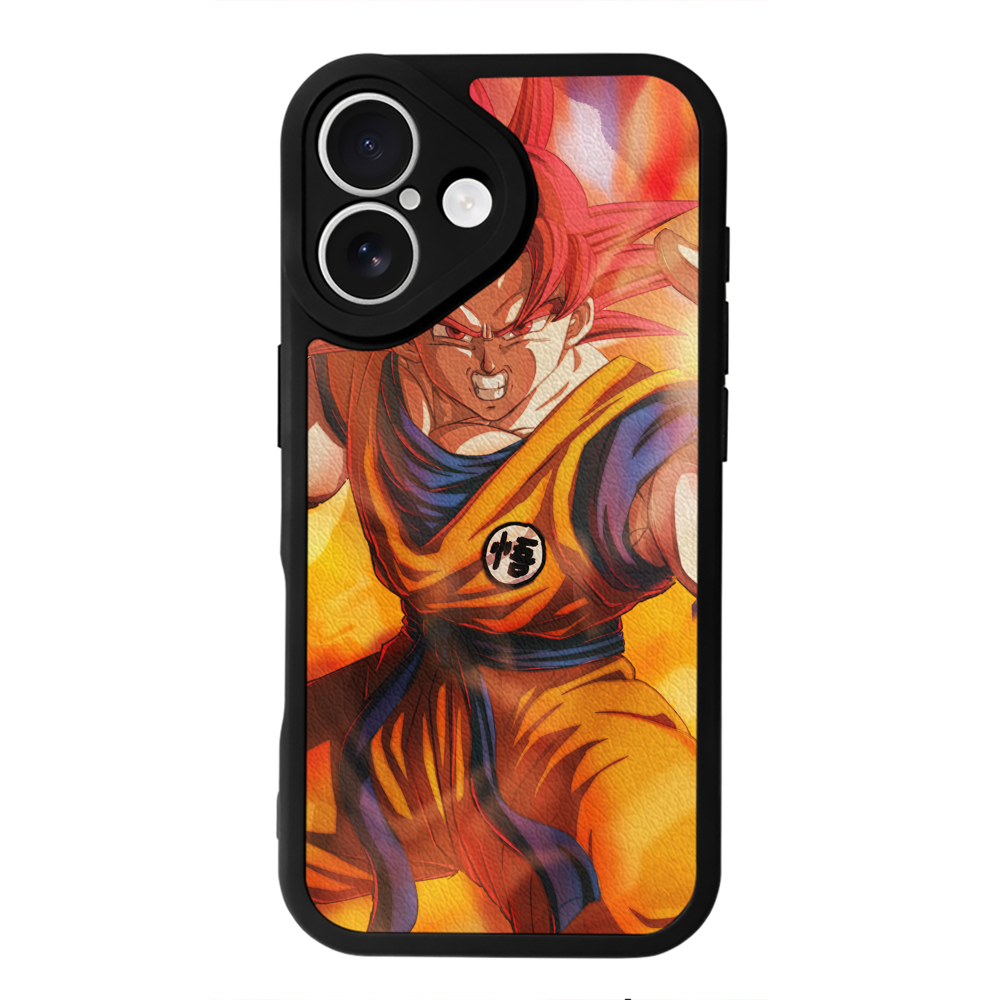 （画像用） ドラゴンボール DRAGON BALL 【iPhone 16シリーズ対応】シリコンスマホケース（レザー調） 材質：シリコン